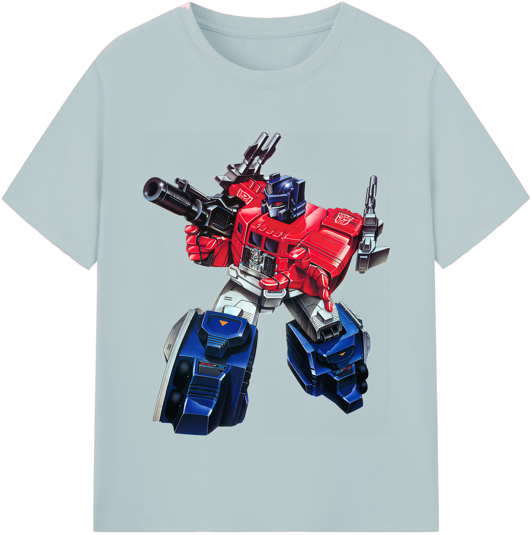 （画像用） Transformers トランスフォーマー 綿100％半袖Tシャツ（フロントプリント）